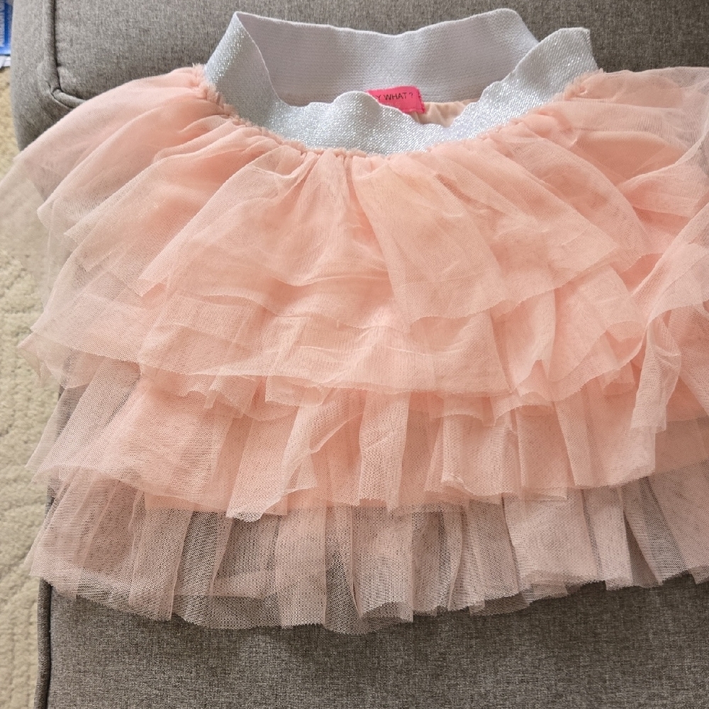 Say What?  Pink Tulle Skirt